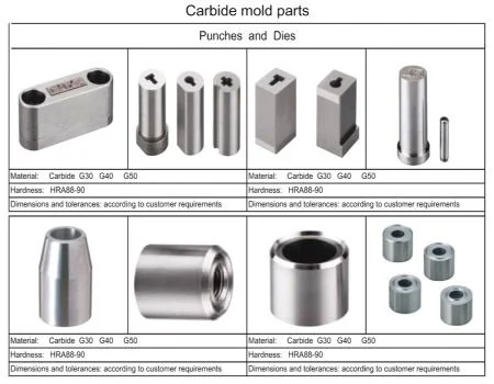 CNC Machining Jig Part Serrated Punch Fue 0.6mm-1.2mm Part